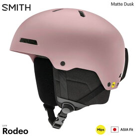 【8/12～16限定★5％OFFクーポン】スミス ヘルメット アジアンフィット 25-26 SMITH RODEO MIPS ロデオ ミップス Matte Dusk スキー スノボ プロテクター RC FIT AF 正規品