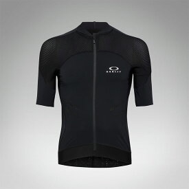 【7/15限定クーポン対象】半袖ジャージ オークリー サイクルジャケット OAKLEY Endurance Aero Jersey FOA407943-021 Pitch Black ロードバイク 自転車