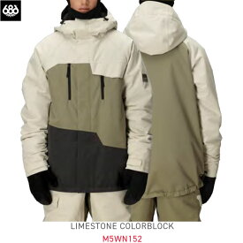 【8/12～16限定★5％OFFクーポン】Lサイズのみ スノーウェア ジャケット メンズ 25-26 686 Geo Insulated Jacket スノーボード スキー スノボ GEO INS JK LSCB