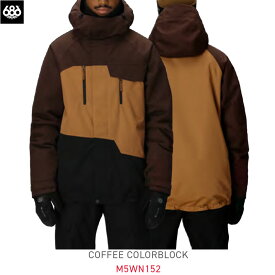 【8/12～16限定★5％OFFクーポン】Lサイズのみ スノーウェア ジャケット メンズ 25-26 686 Geo Insulated Jacket スノーボード スキー スノボ GEO INS JK CFCB