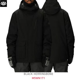 【8/12～16限定★5％OFFクーポン】Lサイズのみ スノーウェア ジャケット メンズ 25-26 686 Nightline Insulated Jacket スノーボード スキー スノボ NIGHTLINE INS JK BLHB