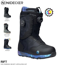 スノーボード ブーツ シューズ 23-24 NIDECKER ナイデッカー リフト RIFT BOA メンズ 男性用 日本正規品