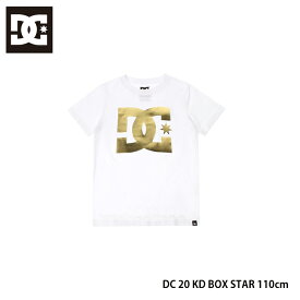 【4/24 20時～P5倍お買い物マラソン】ディーシー シューズ DC SHOES 20KD BOX STAR WG3 キッズ用 Tシャツ