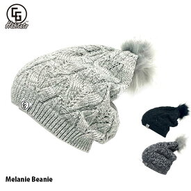 【P5倍お買い物マラソン 7/4 20時～】ビーニー ニット帽 CG Habitats Melanie Beanie キャンディグラインド ポンポン付 メンズ レディース 男女兼用