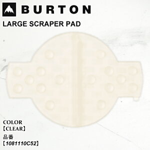 y|Cg10{ }\ 10/17 9:59z\ fbL pbh o[g Burton LARGE SCRAPER PAD [W XN[p[ 25-26 1081110C52 CLEAR ~ {Ki
