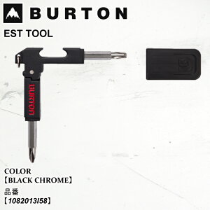 y|Cg10{IubNtCf[z\ hCo[ o[g Burton EST TOOL C[GXeB[ c[ 25-26 1082013I58 BLACK CHROME {Ki