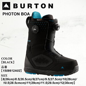 y|Cg10{IubNtCf[zXm[{[hu[c Y o[g 25-26 Burton PHOTON BOA tHg {A 1508612A02 BLACK 2026 {Ki o