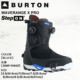 【ポイント10倍！イーグルス感謝祭～11/16迄】予約 スノーボード ブーツ バートン Burton WAVERANGE X PRO STEP ON ウェイブレンジ エックス プロ ステップオン 25-26 ワイド レディース 日本正規品