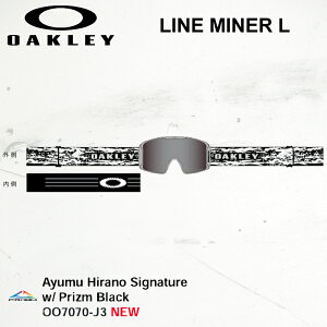 \ S[O I[N[ OAKLEY LINE MINER L C}Ci[ G 25-26 OO7070-J3 AYUMU HIRANO PRIZM BLACK IRIDIUM jZbNX {Ki