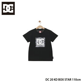 【4/24 20時～P5倍お買い物マラソン】DC SHOES 20KD BOX STAR BK2 ディーシー キッズ用 Tシャツ