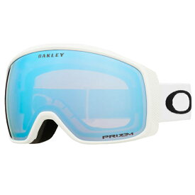 【8/12～16限定★5％OFFクーポン】予約 26-27 オークリー ゴーグル OAKLEY FLIGHT TRACKER M フライト トラッカー エム OO7105-2700 WHITE PRIZM SNOW SAPPHIRE IRID 日本正規品