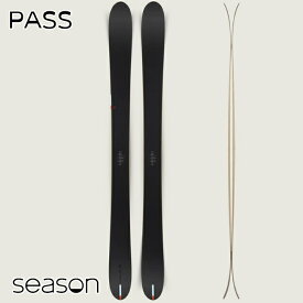 【即出荷】スキー 板 23-24 メンズ レディース season シーズン パス PASS パウダー 日本正規品