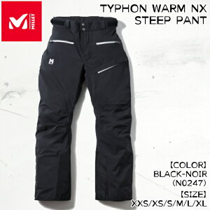 y|Cg10{IC[OXӍՁ`11/16zXm[EFA pc ~[ eBtH EH[ lNXg XeB[v 24-25 MILLET TYPHON WARM NX STEEP PANT MIV03154 Y {Ki