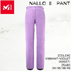 y|Cg10{9/28 23:59zXm[EFA ~[ i c[@pc 24-25 MILLET NALLO II PANT MIV9237 h EB^[X|[c EBY {Ki