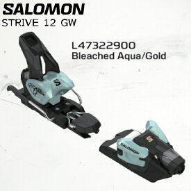 【エントリーでP10倍!!お買い物マラソン7/19 20時～】 スキービンディング サロモン ストライブ 24-25 SALOMON STRIVE 12 GW オールマウンテン メンズ レディース 日本正規品