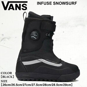【ポイント10倍※お買い物マラソン〜10/27 9:59迄】バンズ ヴァンズ インフューズ スノサーフ 25-26 VANS INFUSE SNOWSURF 02039012503 BLACK スノーボード スキー メンズ 日本正規品
