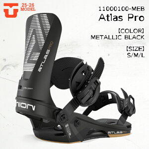 y|Cg10{IubNtCf[z\ 25-26 jI AgX v rfBO Xm[{[h UNION ATLAS PRO METALLIC BLACK jZbNX Xm{ 2026 {Ki