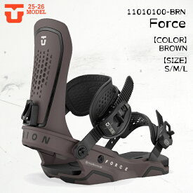 予約 25-26 ユニオン フォース ビンディング スノーボード UNION FORCE BROWN メンズ スノボ 2026 日本正規品