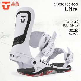 【P10倍お買い物マラソン~7/11 1:59】予約 25-26 UNION ユニオン ULTRA ウルトラ ICE GREY メンズ スノーボード ビンディング バインディング 2026 日本正規品
