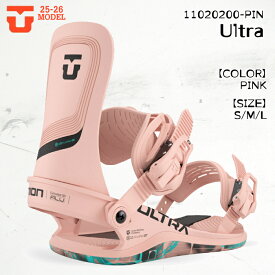 予約 25-26 ユニオン ウルトラ ビンディング スノーボード UNION ULTRA PINK レディース スノボ 2026 日本正規品