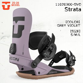 予約 25-26 ユニオン ストラータ ビンディング スノーボード UNION STRATA GREY VIOLET メンズ スノボ 2026 日本正規品