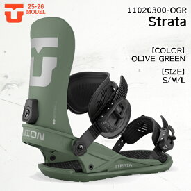 予約 25-26 ユニオン ストラータ ビンディング スノーボード UNION STRATA GREY OLIVE GREEN メンズ スノボ 2026 日本正規品
