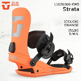 予約 25-26 ユニオン ストラータ ビンディング スノーボード UNION STRATA GREY ORANGE メンズ スノボ 2026 日本正規品