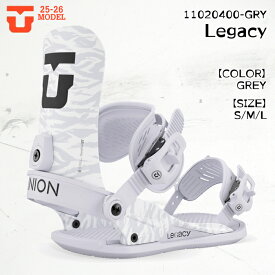 予約 25-26 ユニオン レガシー ビンディング スノーボード UNION LEGACY GREY レディース スノボ 2026 日本正規品
