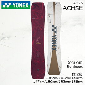 【2月はポイント10倍※要エントリー】25-26 ヨネックス アクセ スノーボード 板 YONEX ACHSE ユニセックス スノボ イージーライド キャンバー 2026 日本正規品