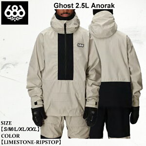 y|Cg10{Gg[Kv 9/4-9/11z\ EFA VbNXGCgVbNX S[Xg AmbN 25-26 686 Ghost 2.5L Anorak M3WN136 LIMESTONE-RIPSTOP Xm[{[h XL[ {Ki