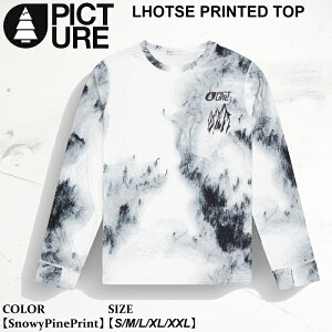 y|Cg5{zy}\ 10/4 20:00`10/9 1:59z\ EFA sN`[ [cF vg gbv 25-26 PICTURE LHOTSE PRINTED TOP MTS1282 SnowyPinePrint Xm[{[h XL[ Y {Ki