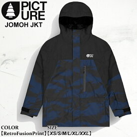 【2月はポイント10倍※要エントリー】ウェア ピクチャー ジョモー ジャケット 25-26 PICTURE JOMOH JKT MVT0576 RetroFusionPrint スノーボード スキー メンズ 日本正規品