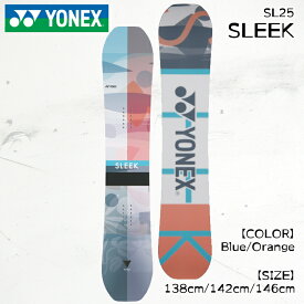 【2月はポイント10倍※要エントリー】25-26 ヨネックス スリーク スノーボード 板 YONEX SLEEK レディース スノボ キャンバー フリースタイル 2026 日本正規品