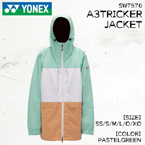 y|Cg5{}\z\ 25-26 lbNX G[X[gbJ[ WPbg Xm[{[h XL[ Xm[EFA YONEX A3TRICKER JACKET pXeO[ Y 2026 {Ki