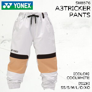 \ 25-26 lbNX G[X[gbJ[ pc Xm[{[h XL[ Xm[EFA YONEX A3TRICKER PANTS N[zCg Y EFA 2026 {Ki