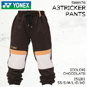 25-26׍ o lbNX G[X[gbJ[ pc Xm[{[h XL[ Xm[EFA YONEX A3TRICKER PANTS `R[g Y EFA 2026 {Ki