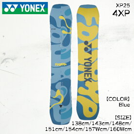 予約 25-26 ヨネックス フォーエックスピー スノーボード 板 YONEX 4XP ブルー メンズ スノボ イージーライド キャンバー 2026 日本正規品