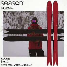 【エントリーでP10倍!!お買い物マラソン7/19 20時～】予約 板 シーズン フォーマ 25-26 SEASON FORMA EB257154 RED スキー ユニセックス 日本正規品