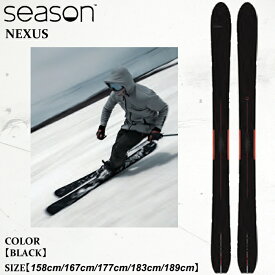 【ポイント10倍※要エントリー】板 シーズン ネクサス 25-26 SEASON NEXUS EB257155 BLACK スキー ユニセックス 日本正規品