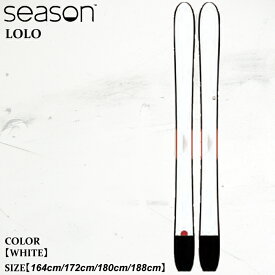 【ポイント10倍※要エントリー】予約 板 シーズン ロロ 25-26 SEASON LOLO EB261714 WHITE スキー ユニセックス 日本正規品