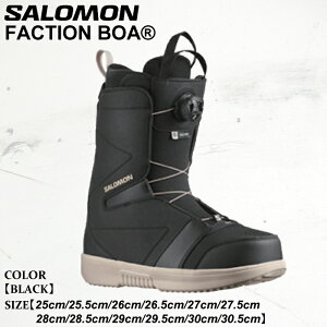 y|Cg10{IubNtCf[zu[c T t@NV {A 25-26 SALOMON FACTION BOA? L47242700 Xm[{[h BLACK Y {Ki