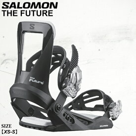 【1月はポイント10倍※要エントリー】ビンディング 金具 サロモン ザ フューチャー 25-26 SALOMON THE FUTURE L47669000 スノーボード ジュニア ユース 日本正規品