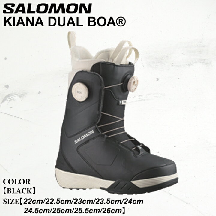 楽天市場】予約 ブーツ サロモン キアナ デュアル ボア 25-26 SALOMON  