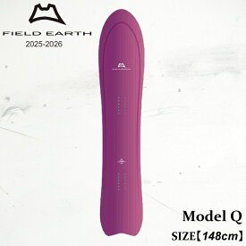 【予約】 板 フィールドアース キュー 25-26 FIELD EARTH Q AQUA CRUISER LINE スノーボード パウダー フリーライド 日本正規品
