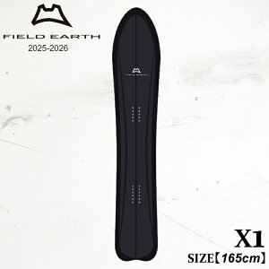 \ 25-26 tB[hA[X GbNX1 Xm[{[h  FIELD EARTH X1 165cm pE_[ t[Ch J[rO Y Xm{ 2026 {Ki