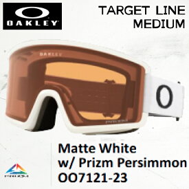 【P5倍お買い物マラソン 7/4 20時～】 ゴーグル オークリー ターゲット ライン ミディアム 24-25 OAKLEY TARGET LINE MEDIUM OO7121-23 スノーボード スキー 日本正規品