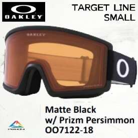 【P5倍お買い物マラソン 7/4 20時～】 ゴーグル オークリー ターゲット ライン スモール 24-25 OAKLEY TARGET LINE SMALL OO7122-18 スノーボード スキー 日本正規品