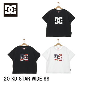 【6/4 20時～P10倍!楽天スーパーSALE】キッズ Tシャツ 男の子 女の子 DC SHOES ディーシーシューズ 20 KD STAR WIDE SS ジュニア 子供用 半袖 Tシャツ 7126J097 日本正規品