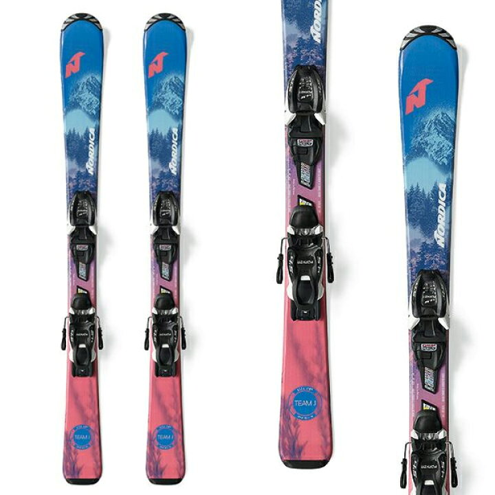 楽天市場】ノルディカ ジュニア スキーセット NORDICA TEAM J + TEAM 4 