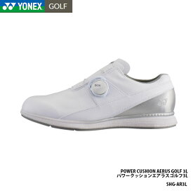 【ポイント10倍！イーグルス感謝祭～11/16迄】ゴルフシューズ レディース ヨネックス パワークッションエアラスゴルフ3L YONEX POWER CUSHION AERUS GOLF3L SHG-AR3L